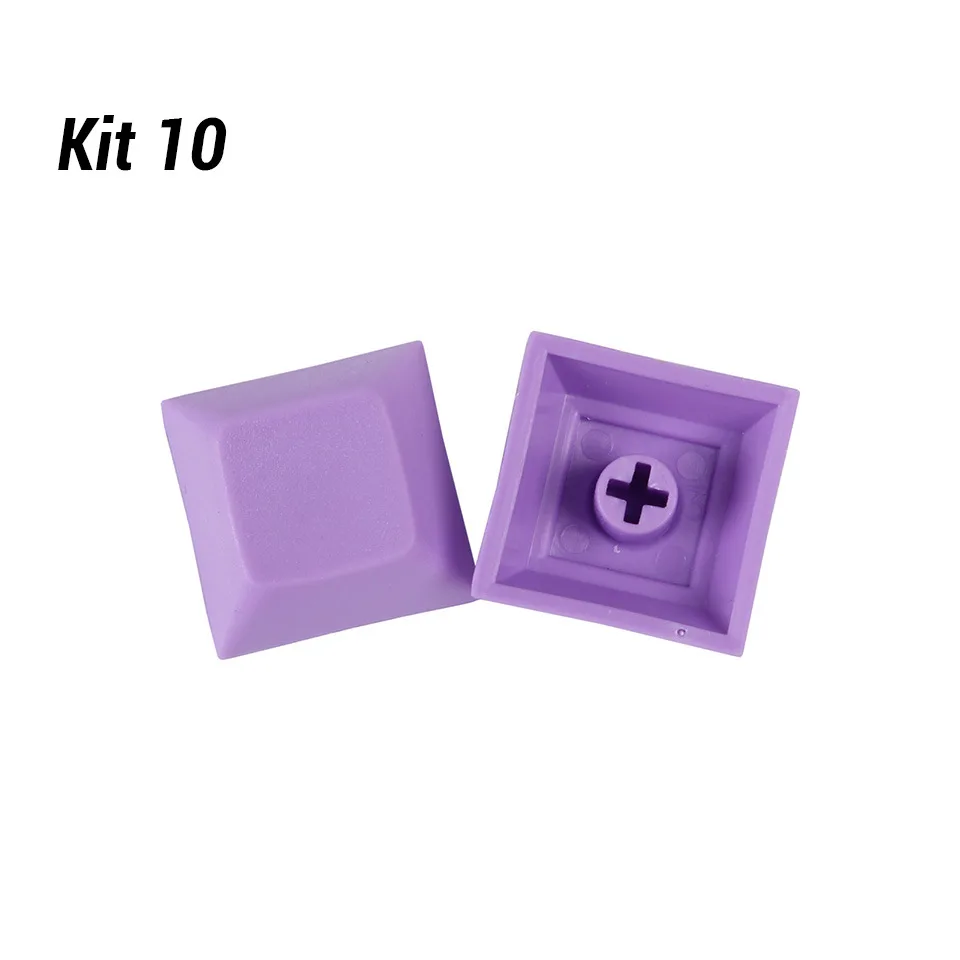 1u DSA Keycap for Mechanical Keyboard PBT Keycaps Low Profile Plain Blank Key Cap Multi Colors