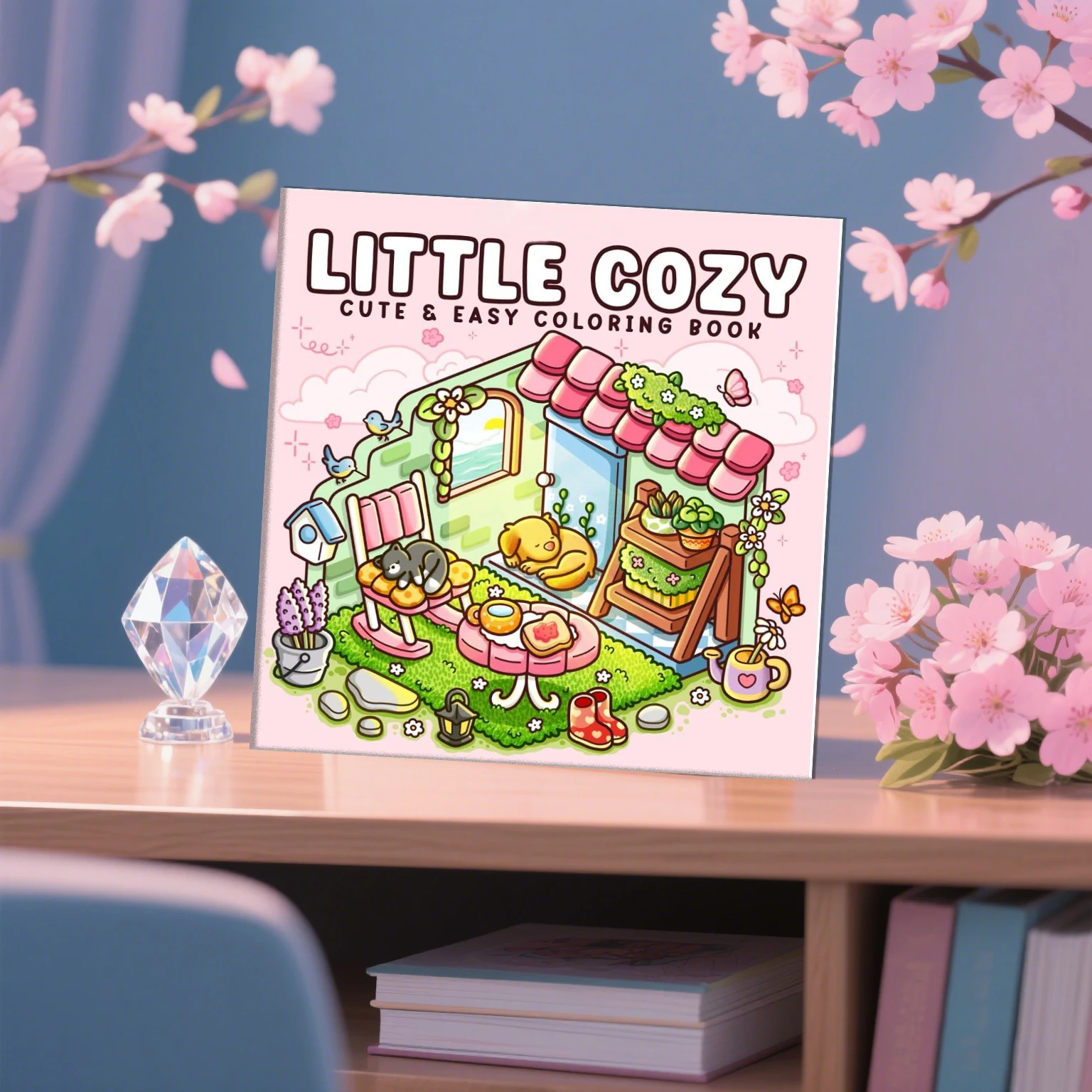 Creative Spooky Cutie Coloring Book Relaxation Gift Educational Graffiti Painting Book Doodles Book Adults and Teens