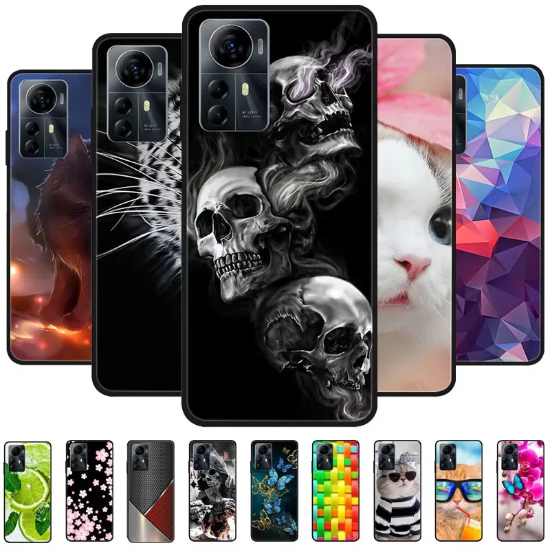 For ZTE Blade V41 Smart Case V41Smart Luxury TPU Soft Silicone Phone Cover for ZTE Blade V41 Smart Protector A7050 Bumper Capa