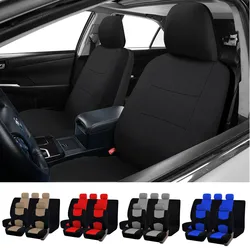 New 9PCS Car Seat Covers for Driver and Passenger Seat Covers Auto Interior Car Seat Covers Protector Fit Most Car Accessories