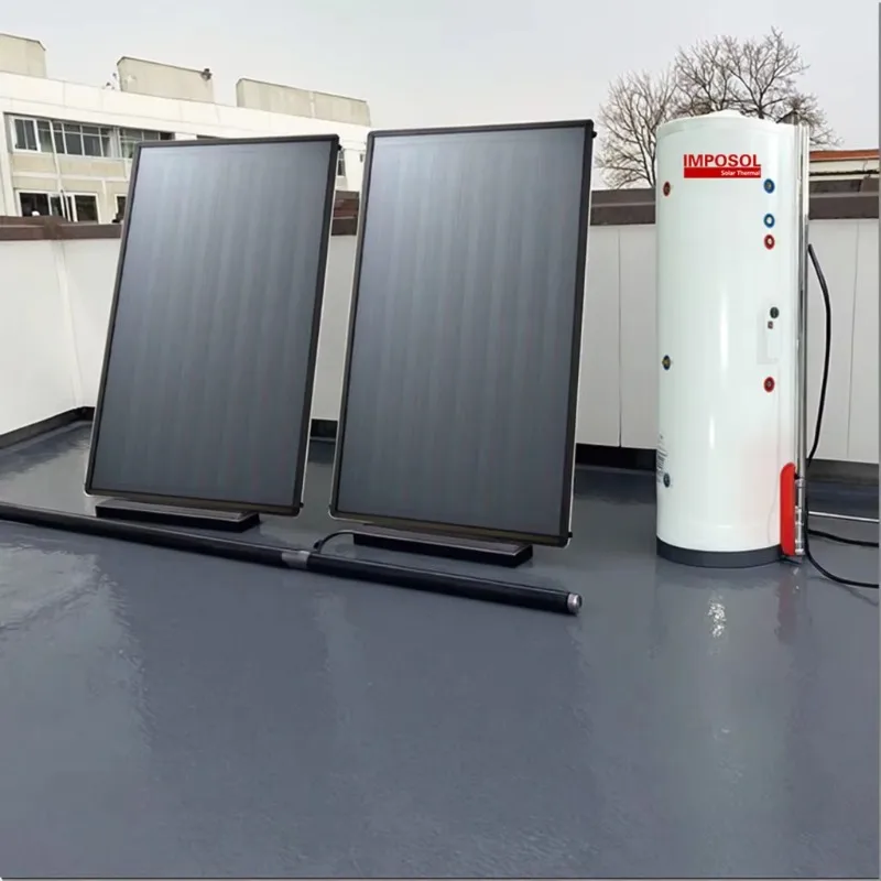

IMPOSOL 300L Flat Panel Split Pressure Solar Water Heating System for Home or Hotel Application
