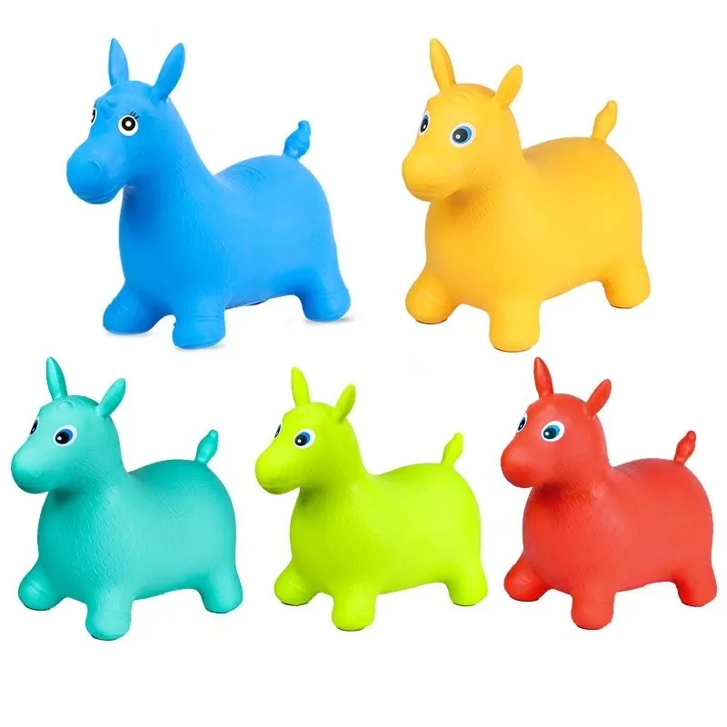 

Inflatable horse toy children's vault enlarged thickened vault environmental protection rubber outdoor baby riding