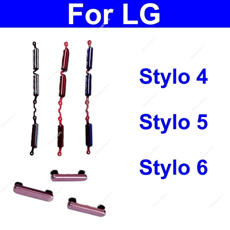 

Для LG Stylo 4 Stylo 5 Stylo 6 Q710 Q720 Q730 кнопки ВКЛ./ВЫКЛ. Питания боковые кнопки питания громкости маленькие кнопки гибкий кабель Запчасти