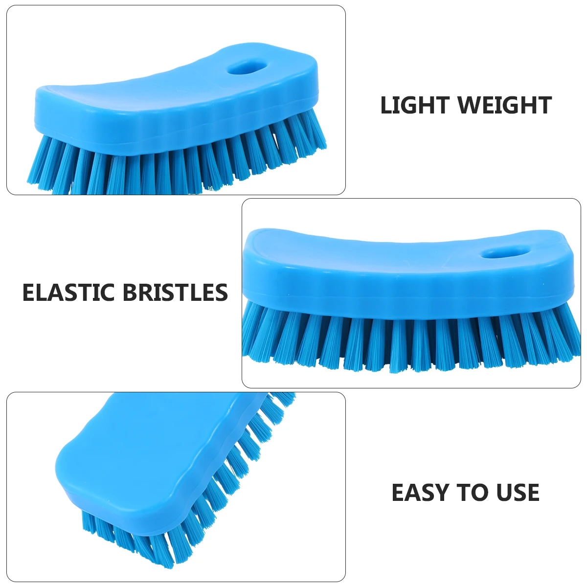 

Soft Hair Cleaning Brush Nail Scrubbing Toe Fingernail Handle Polypropylene Brushes