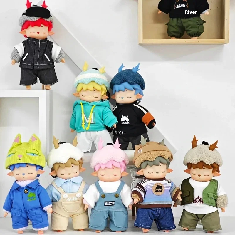 Heyone MIMI's CITYWALK series cute blind box trendy toy figurines backpack pendants for girls surprise collectible blind box