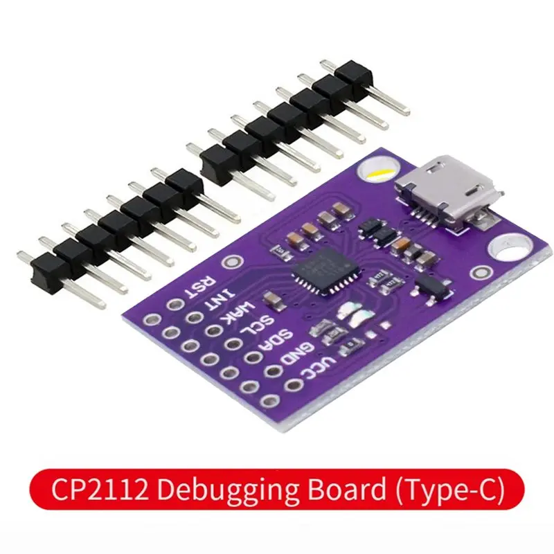 !【Top Deals】USB-I2C Converter Adapter CP2112 For Arduino Compatible USB To I2C Communication Module Debug Board Development Tool