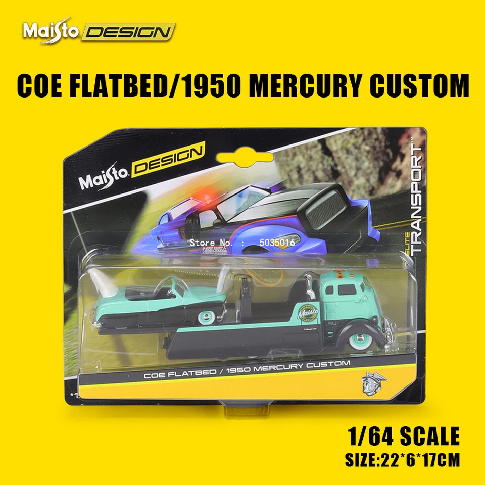 Maisto 1:64 1957 Chevrolet Flatbed Design elite transport die-cast