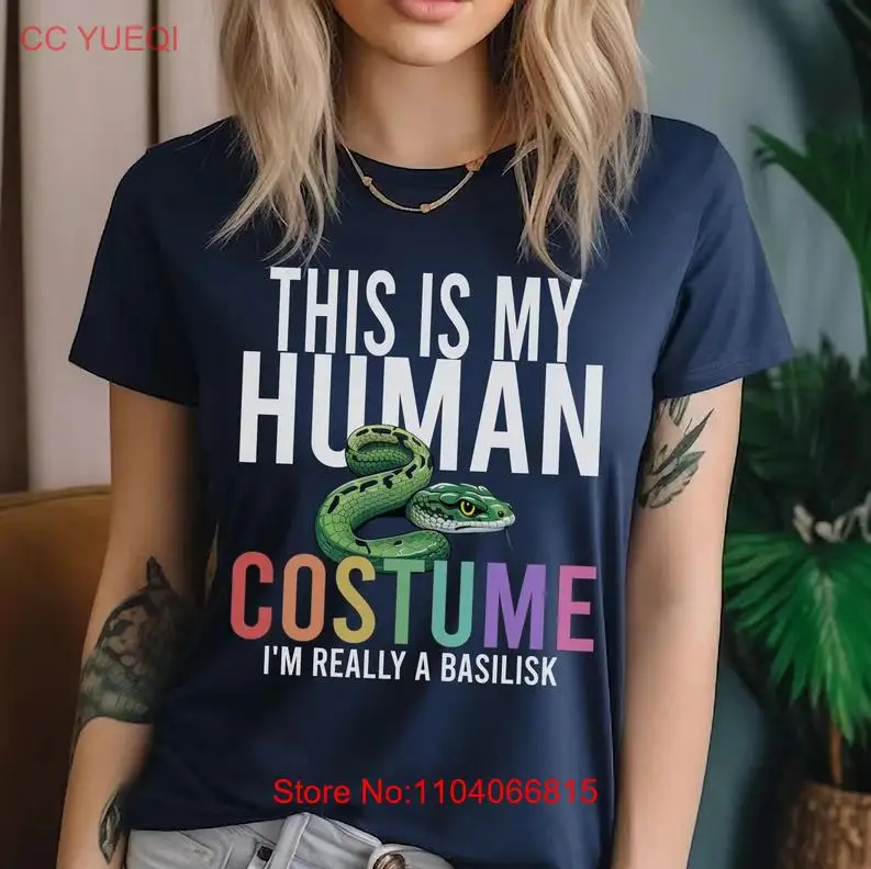 This Is My Human Costume Shirt, I am Really a Basilisk Shirt, Cosplay Shirt