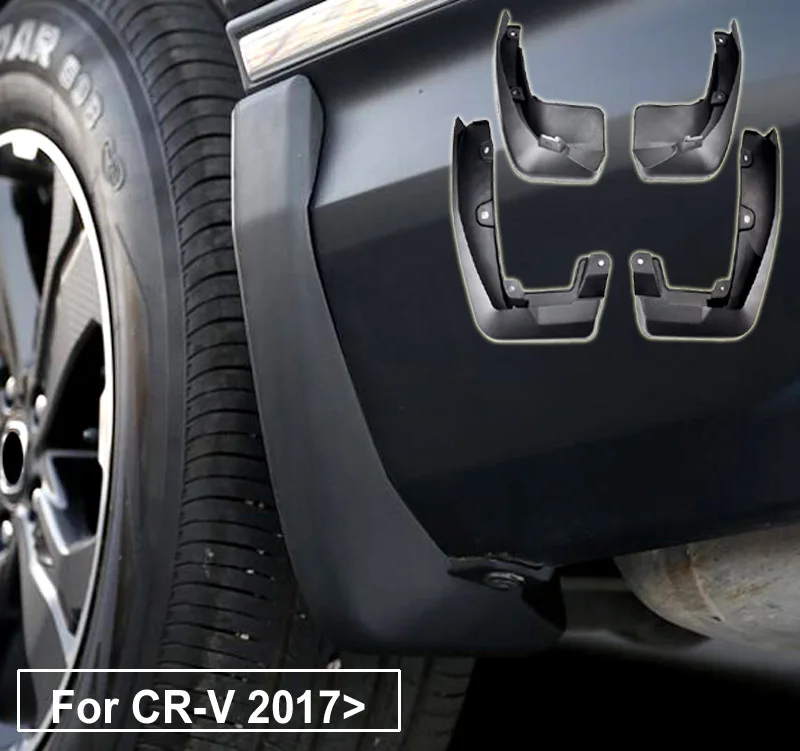 4x For HONDA CR-V CRV 2017 - 2022 Front Rear Splash Guards Mudguards Mudflaps Mud Flaps Car Accessories 2018 2019 2020 2021