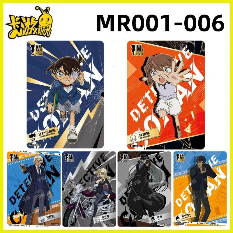 KAYOU Karta Detektywa Conan Insight Seria 3 BP CR MR SSR QR Anime Postać Rzadka Karta Kolekcjonerska Zabawka dla Dzieci Prezent Urodzinowy