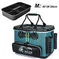Blue M with box