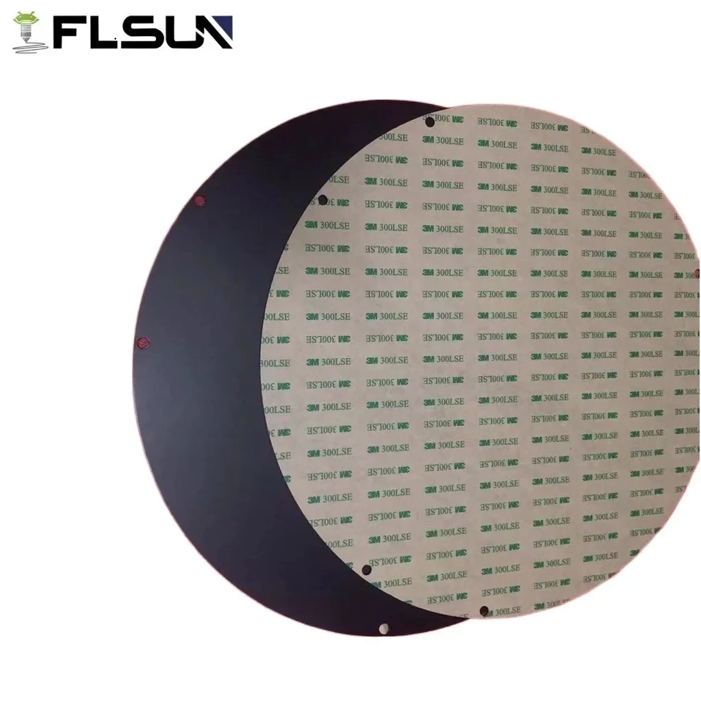 Original FLSUN V400 Soft Magnetic Pad Rubber Sticker Adhesive 3D Printer Accessories For PEI Soft Steel Heat Plate Hot Bed Parts