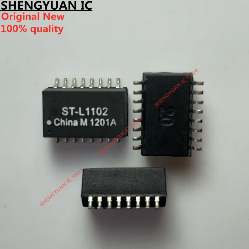 5Pcs  ST-L1102  ST L1102  SOP-16 Network transformer/filter quality 100% new imported original