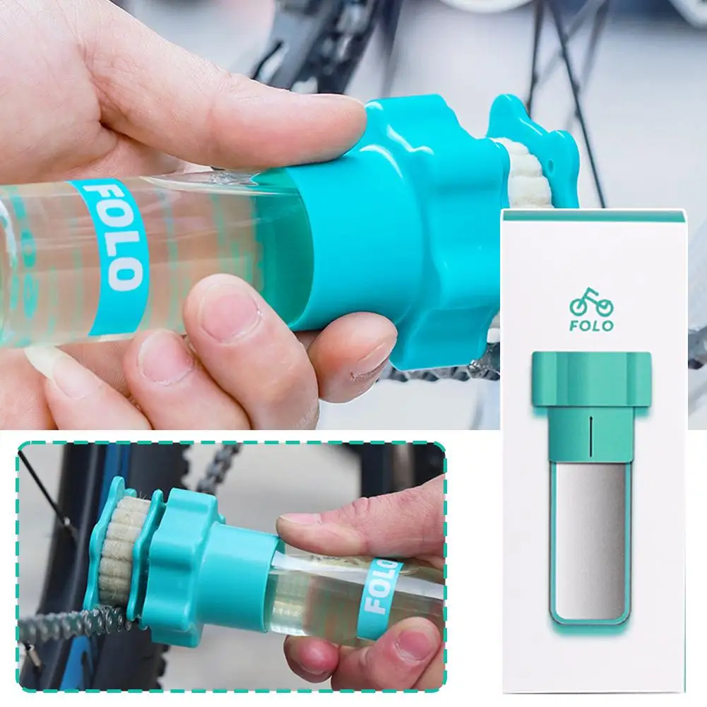 1PCS Bicycle Chain Lubricator Bike Chains Oil Roller Cycling Portable Tool Bike Accessories Maintenance Bicycle Cleaning J0V0