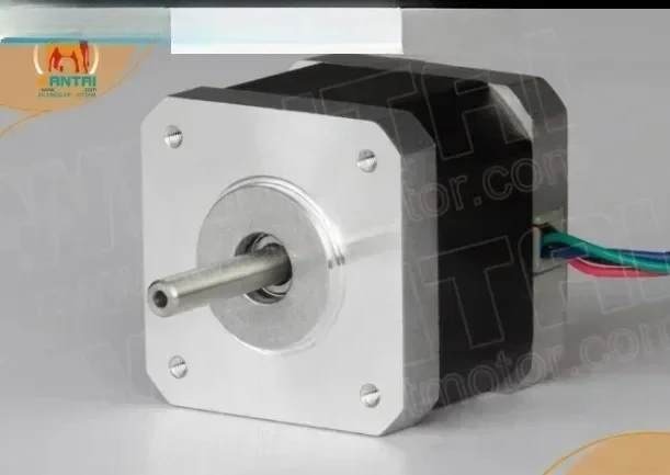 

1PC Nema 17 motor 42BYGHM810, 4leads, 2.4A, 4200g.cm, 0.9degree High positioning accuracy,Wantai 3D printer!