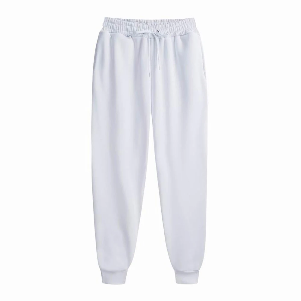 Männer Jogginghose Frühling Herbst Fleece Hosen Sport Lange Hosen Casual Kordelzug Taschen Hosen Oversize Jogginghose Für Männer – Detail 9