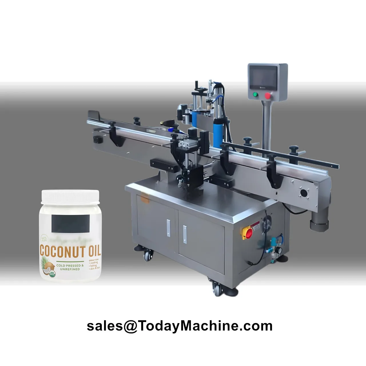 Automatic Flat Sticker Flat Square Bottle or Box Labeling Machine