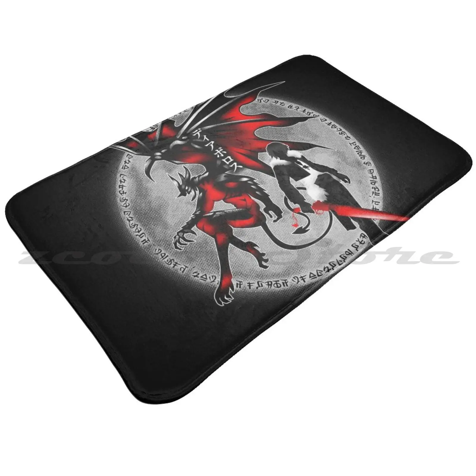 Gravija Carpet Water Absorb Non-Slip Door Mat Final Fantasy Viii Ffviii Ff8 Final Fantasy Squall Final Fantasy Viii Renzokuken