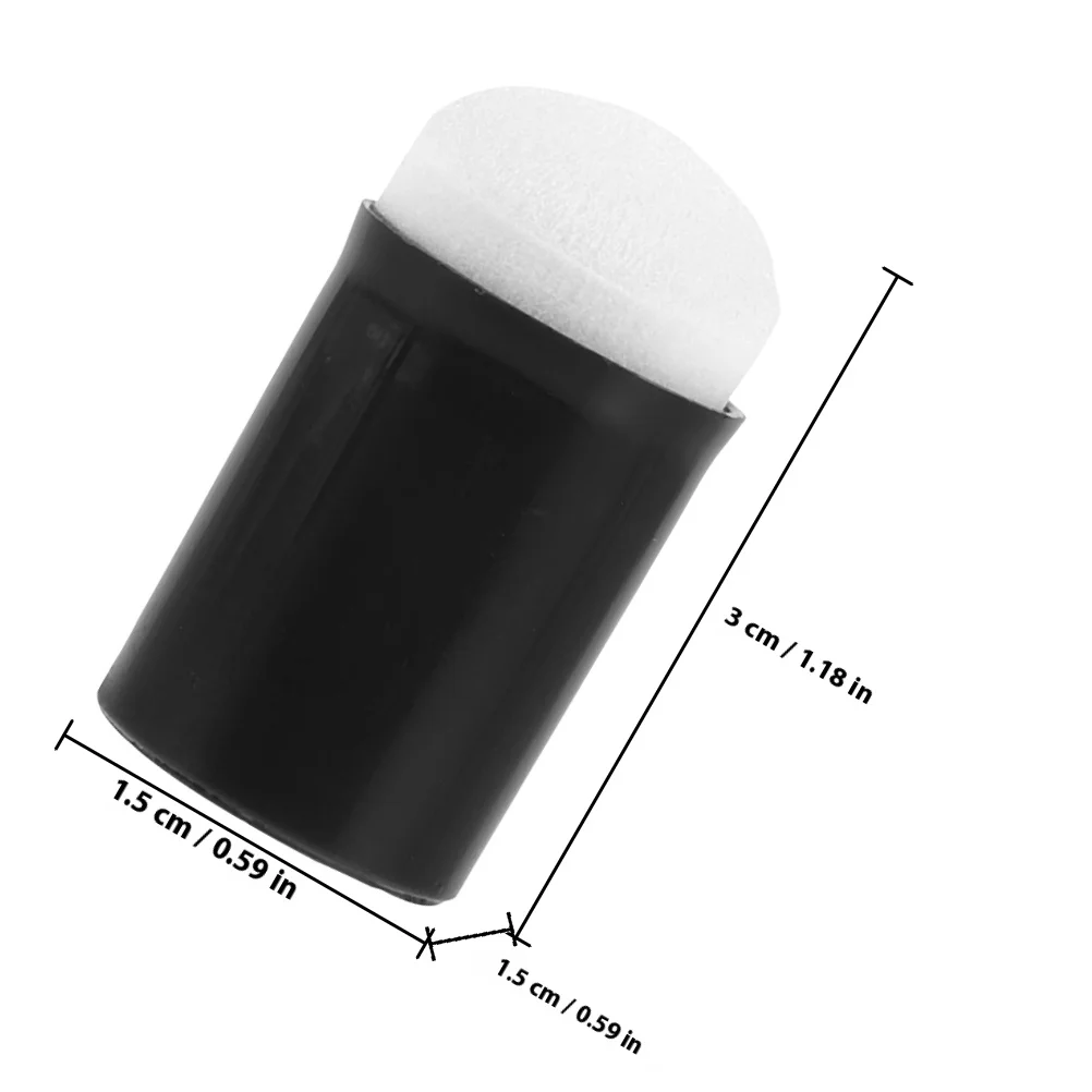 15 قطعة أدوات طلاء الأصابع الإسفنج Daubers للأطفال الفن الحرفية Diy بها بنفسك الكتابة على الجدران الرسم المحمولة اللوحة لوازم متعددة الوظائف