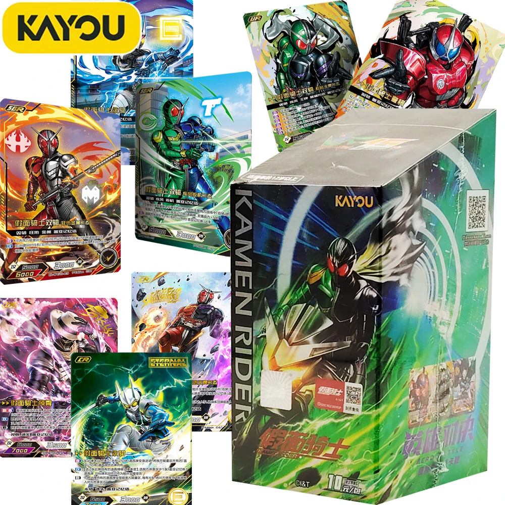 

Kayou Genuine Kamen Rider Collection Cards Japanese Classic Tokusatsu Series Hero 15th Anniversary Commemorative Cards Toys Gift
