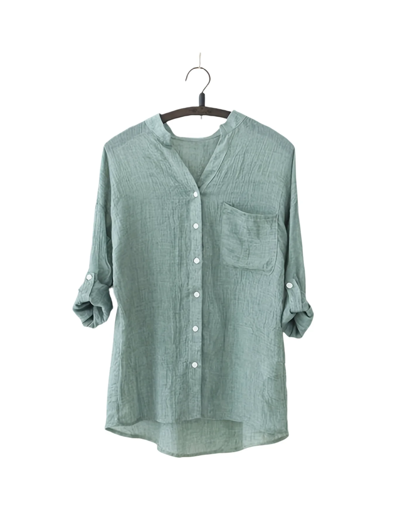 Elegant Feminine Shirts Cotton Linen Large Size Loose Blouses Fashion Woman Vintage Blouses  Korean Style Clothes