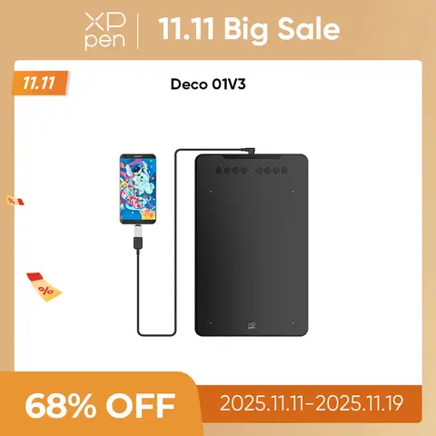 Deco01 V3 10 Inch Drawing Tablet xp-pen