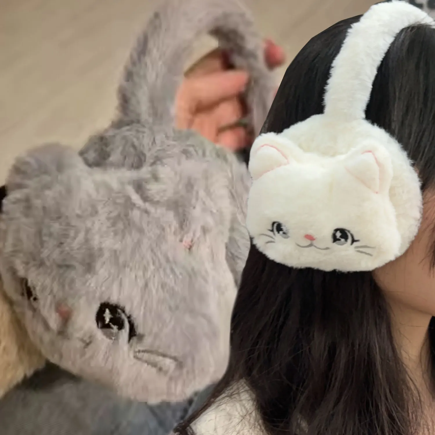 2026 جديد شتاء دافئ الكرتون الأرنب غطاء للأذنين للأطفال الفتيات أفخم سميكة لينة غطاء للأذن حماية الأذن الدفء يفشل الأذن