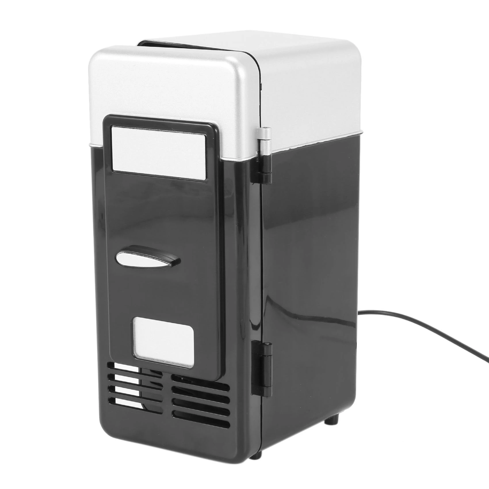 

Мини-холодильник с Usb, холодная капельная морозильная камера, мини-холодильник с Usb, маленький портативный мини-холодильник с газированной содой для автомобиля, черный