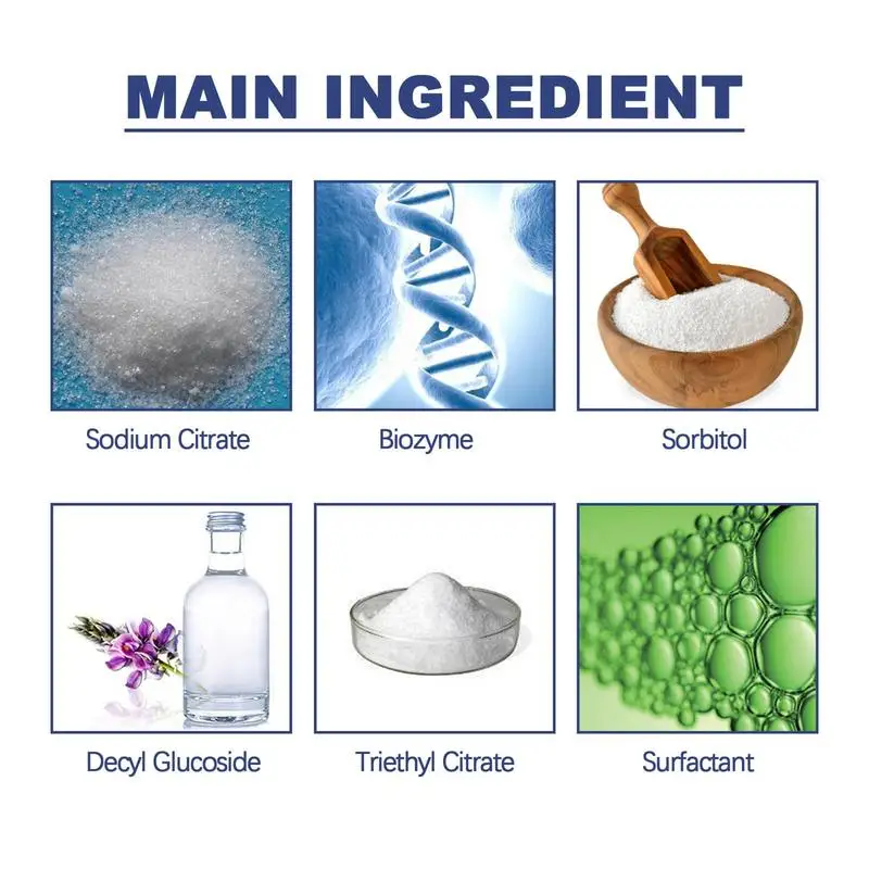 24pcs Dishwasher Cleaner Strong Oil Stain Removal Descaling Detergent Tablets Kitchen Cleaning Tools Dishwasher Cleaning