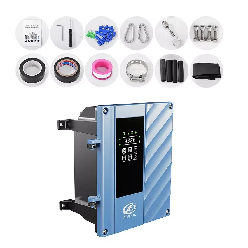 Pompa sommergibile solare AC DC Pompa sommergibile solare ibrida AC DC