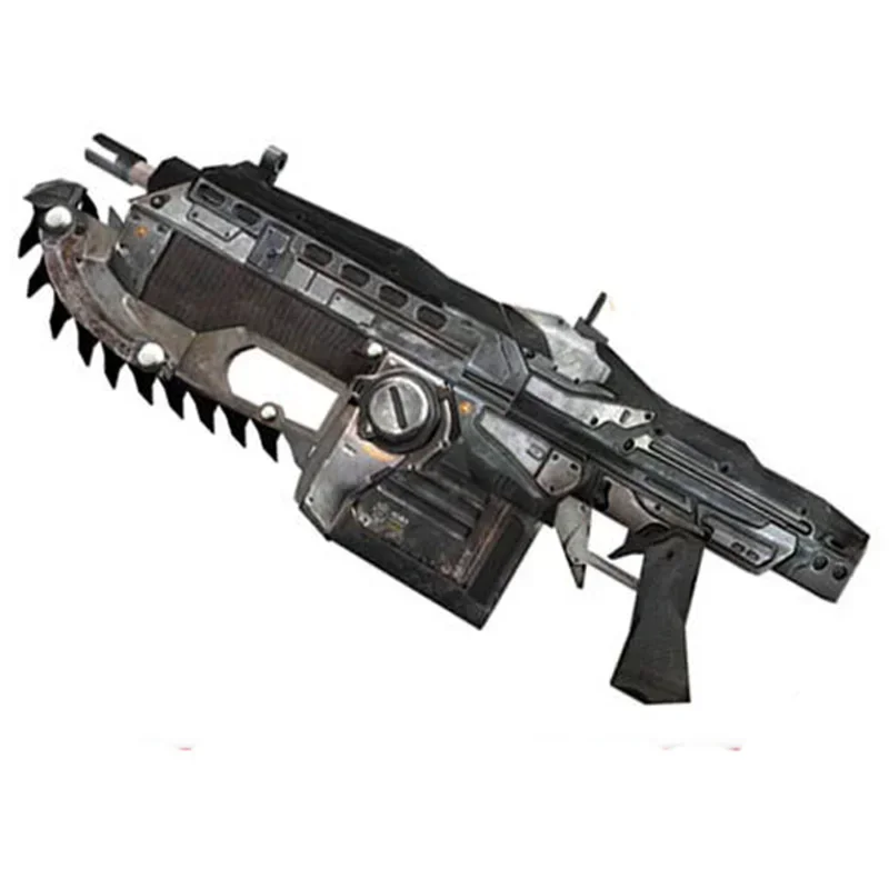 

Paper Model Game War Cavalry Assault Rifle Chainsaw Gun Scale 1:1 DIY Handmade Toy