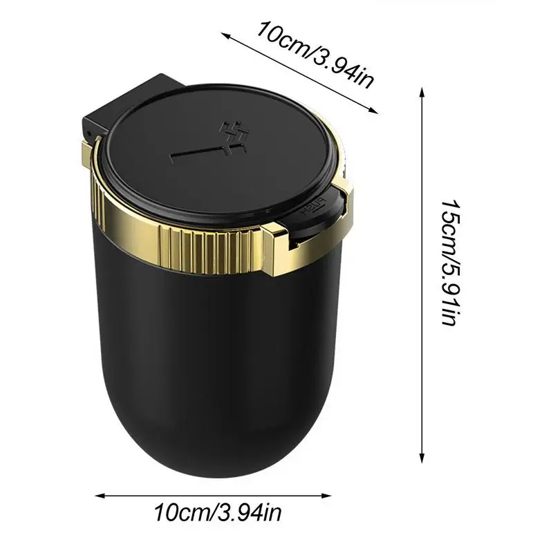 Ashtray For Car Portable Ashtrays For Car Car Cup Holder Ashtray Detachable Auto Smokeless Ash Tray Portable Ashtrays With Lid