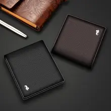 Genuine Leather RFID Men Wallet #2