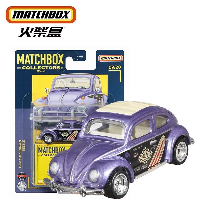 Mattel Matchbox Car Simulation Model Superfast 50th Anniversary Alloy Hot Boys Toys for Collectors Collection Set Door Open Case