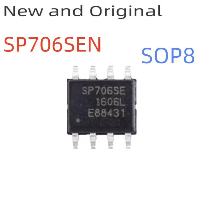 

Sp706Sen Sp706Sen-L/Tr Sop8 +3.0V/+3.3V Low Power Microprocessor Supervisory Circuits