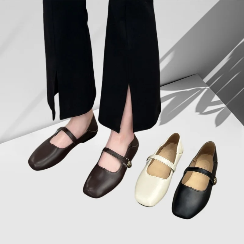 

Fashionable Elegant Non-slip Comfortable/Casual Women's Shoes New Round Toe Lightweight Flat Shoes for Spring/autumn for Women