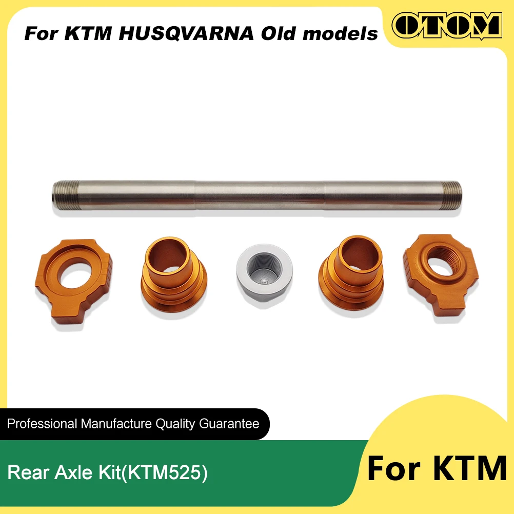 OTOM M20xP1.5 Motorcycle Rear Axle Block Nut Hub Spacer Bushing Kit For KTM EXC EXCF SX SXF XC XCF HUSQVARNA FC FE TC TE 125 250