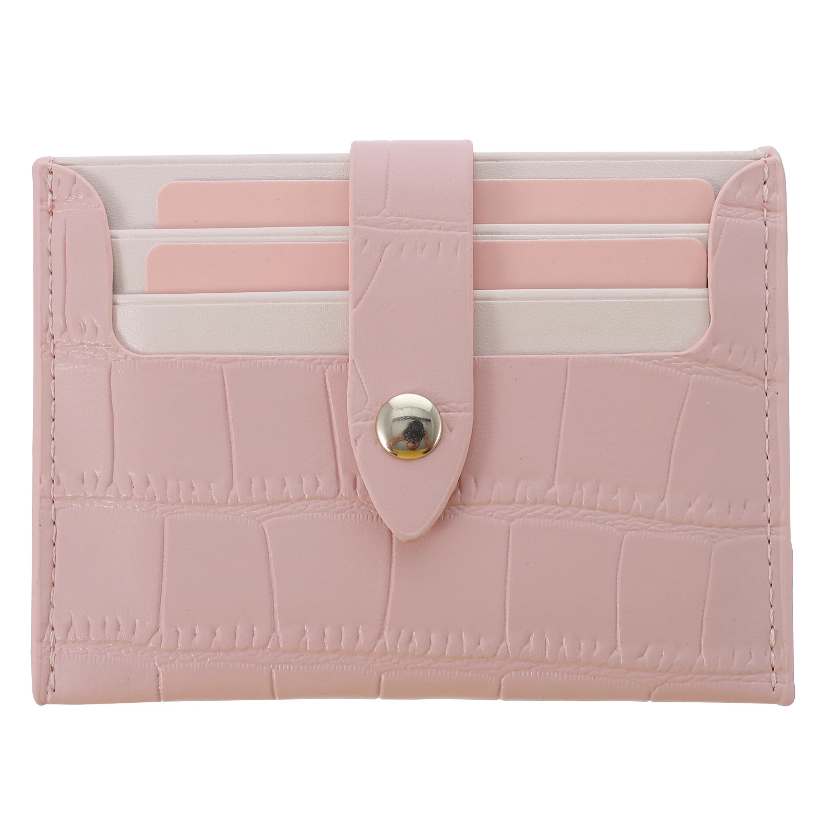 

Cards Holder Id Sleeve Protector Stylish PU Organizer Travel Gift for Friends Birthdays Christmas Halloween