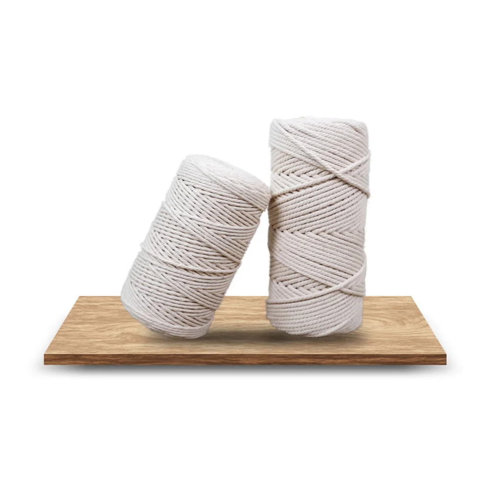 

Braided Cotton Rope Handmade DIY Decorative Wall Hanging Soft Texture Bohemian Style National Atmosphere Easy