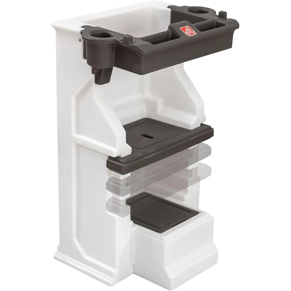 

Mobile Heer, Toddler Step Stool & Tower Stand, Adjustable Height & Built-in Storage, Non-Slip eet, Includes Saety Bar, Easy Wipe