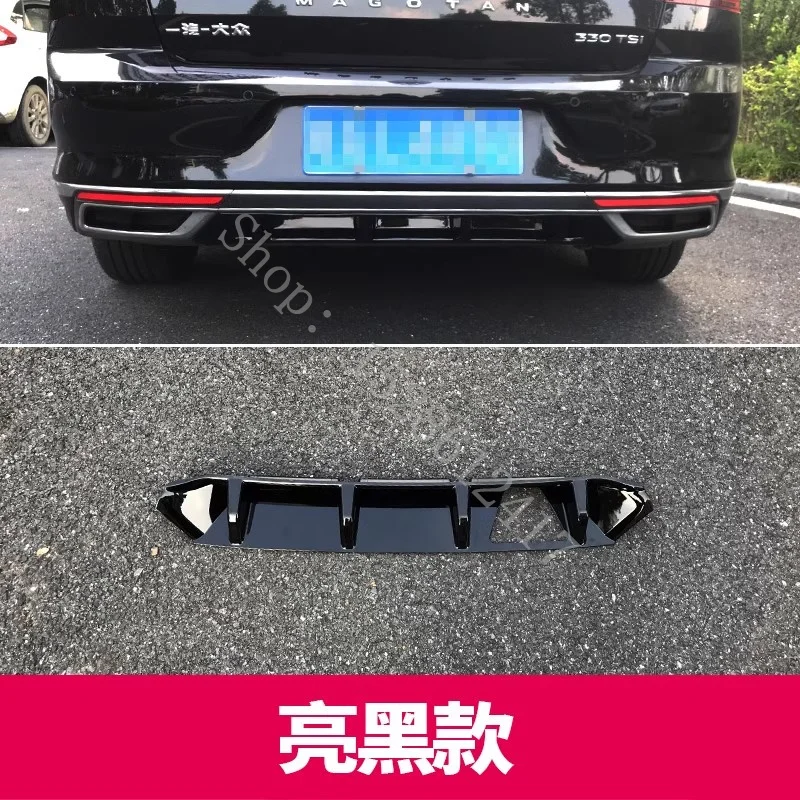 for VW Volkswagen Passat B8 2020 2021 2023 Rear bumper rear spoiler tail lip size surround Tail throat Trim Car Accessories