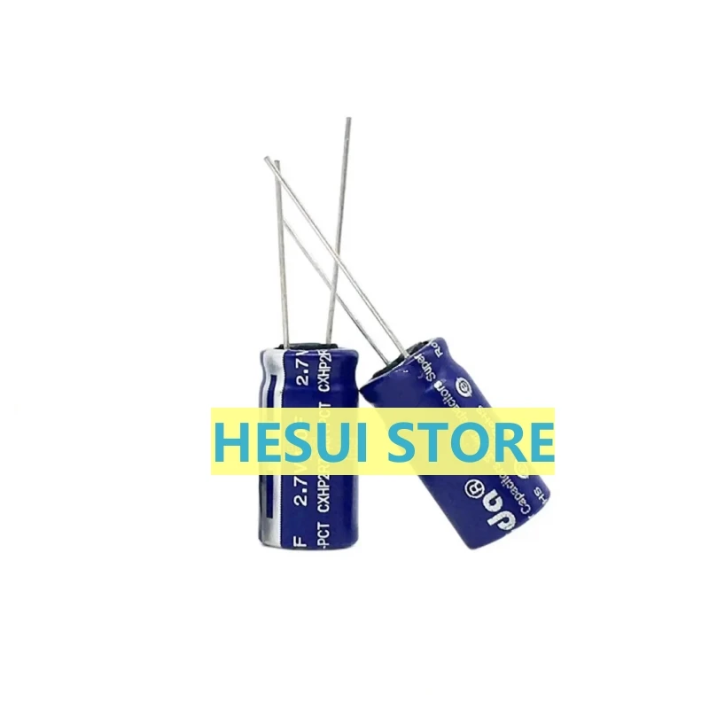 1/5PCS Supercapacitor 2.7V4F Farad capacitor 10*20