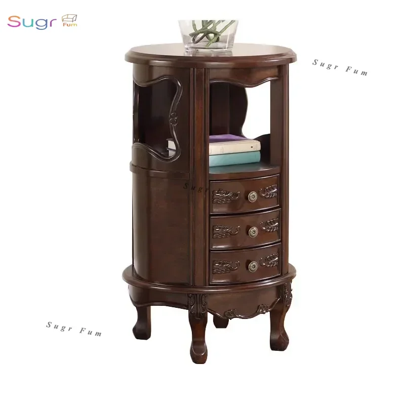 

American corner few European edge few, solid wood telephone table, living room flower few bedside tables, lockers, jewelry cabin