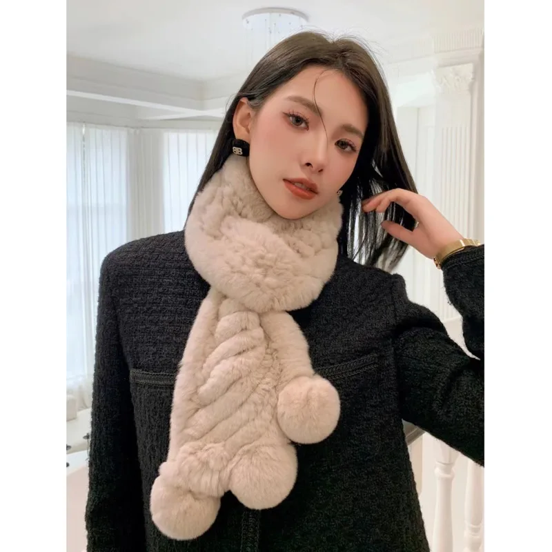 Echarpe-en-veritable-fourrure-de-lapin-rex-pour-femmes-double-face-echarpe-epaisse-en-fourrure-pour-le-cou-echarpes-en-fourrure-naturelle-avec-pompon-echarpe-en-fourrure-pour-femmes