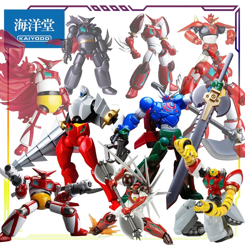 KAIYODO Original REVOLTECH Getter Robot หุ่นยนต์เก็ตเตอร์ ซีรีส์ A Tower รุ่น Getter 1 Renewal Ver ของสะสมโมเดลแอคชั่นฟิกเกอร์จากอนิเมะ ของเล่นสำหรับเด็กผู้ชาย