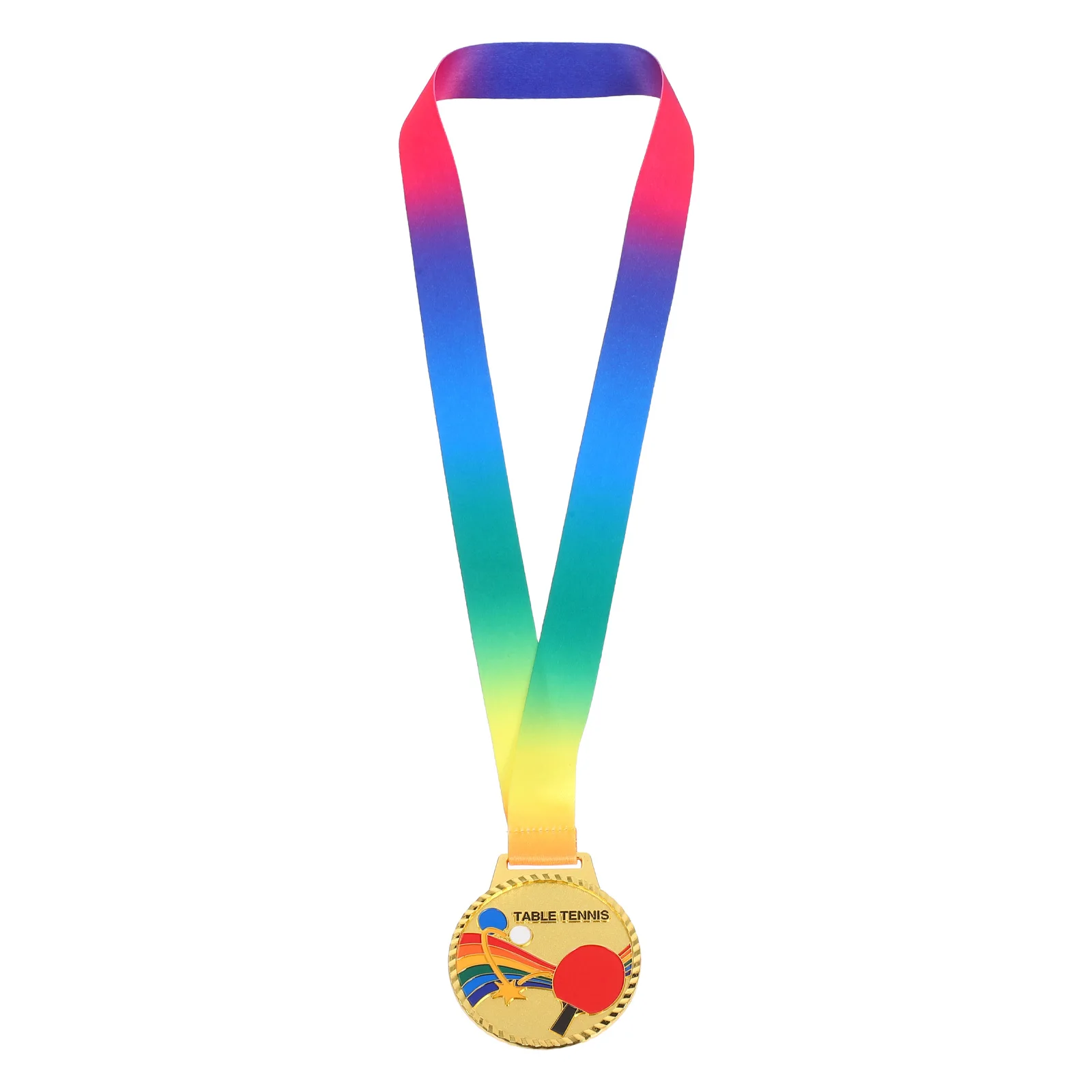 

Gold Table Tennis Award Medals Metal Sports Competition Medals For Students Community Events Lightweight Durable Pong