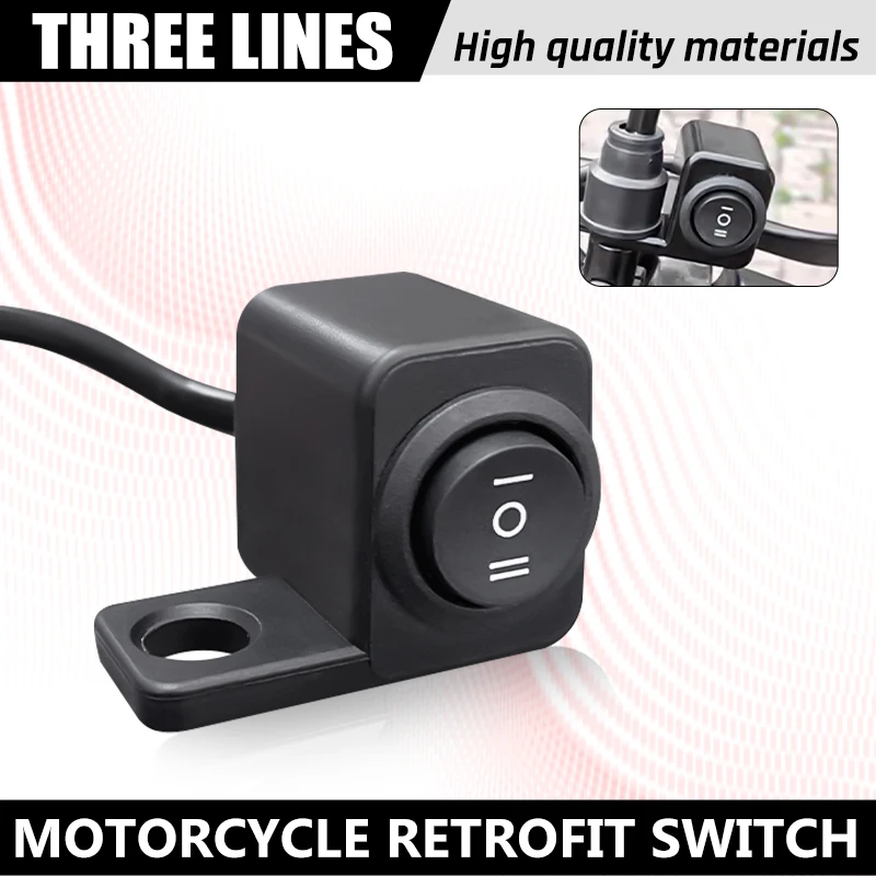 Left 3-way Switch Side Mirror Mount Heavy Duty Universal