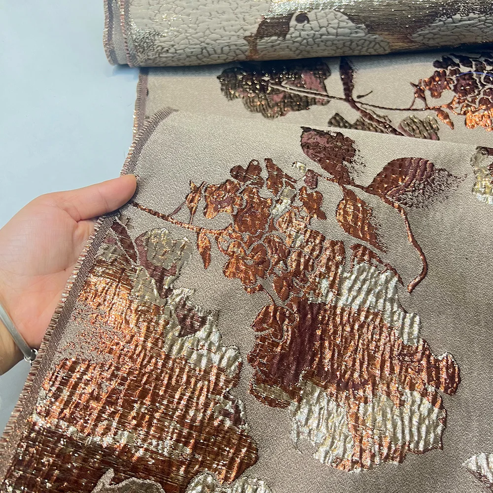 نيجيريا الديباج الجاكار النسيج عالية الجودة الدمشقي الدانتيل التذهيب نسيج الدانتيل الأفريقي