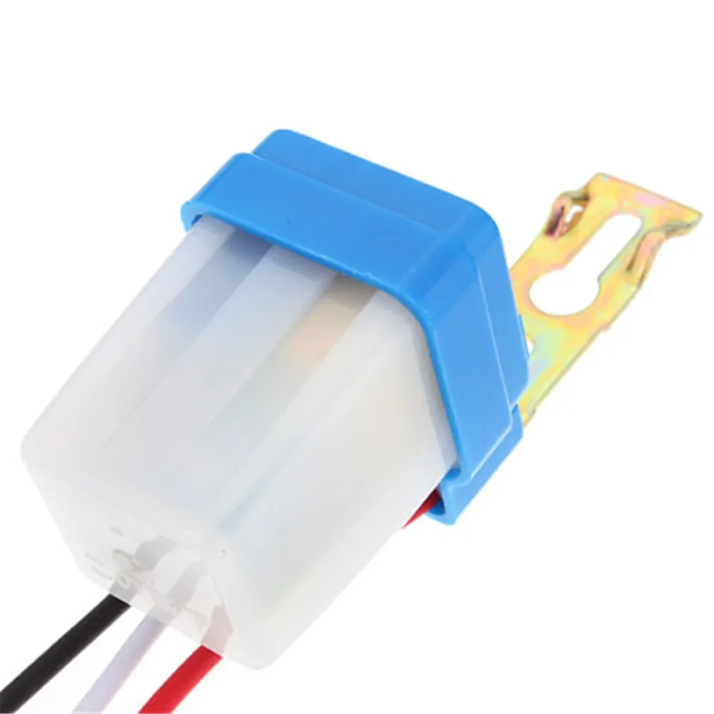 Automatic Photocell Street Light Switch 220V 10A DC AC 50-60Hz Auto on off Photo Control Sensor Switch for Outdoor Lighting