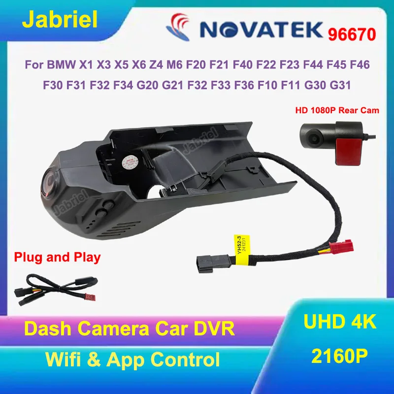 

Новый 4K Wi-Fi автомобильный видеорегистратор для BMW F30 F10 F48 F15 F25 F21 F33 F26 F34 F31 2012 2013 2014 2015 2016 2017 2018 видеорегистратор